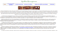 Desktop Screenshot of apellidosnicas.net
