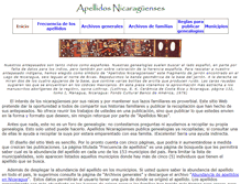 Tablet Screenshot of apellidosnicas.net